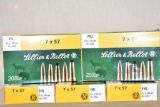 Ammo. Sellier & Ballot 7 x 57, 140 Gr. 100 Rds.