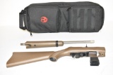 Gun. Ruger Model 10/22 SS Take Down 22 cal Rifle