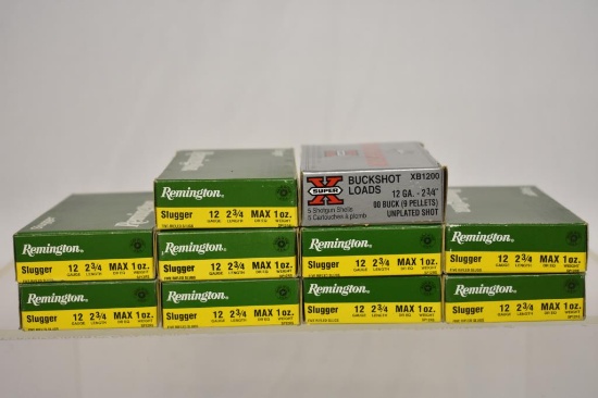 Ammo. Winchester & Remington 12 ga. 50 Rds