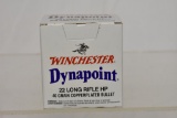 Ammo. Winchester Dynapoint 22 lr rf, 40 GR, 500 Rd