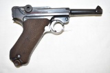 Gun. Mauser Banner P08 Luger 9mm Pistol