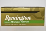 Ammo. Remington 22 win mag, 33 GR, 500 Rds.