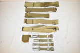 WWII Canvas Straps and Buckles