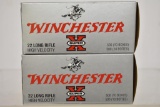 Ammo. Winchester 22 lr, 37 GR, 1000 Rds, 2 Box
