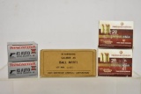 Ammo. Assorted 45 cal. 127 Rds