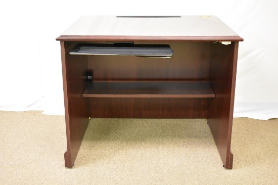 Hardwood Small Computer Desk