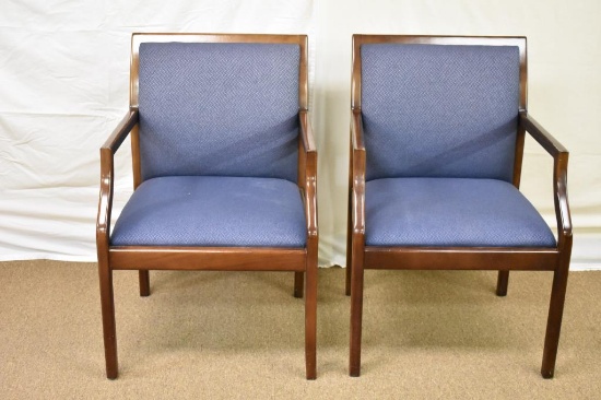 2 Dave Edward Mid-Century Modern Upholstered Chair