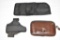 Three Handgun Holsters