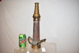 WWII Vintage Brass Fire Nozzle Dated 1942