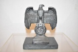 WWII Nazi German Officer's Desk Eagle w/ Swastika