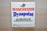 Ammo. Winchester Dynapoint 22 lr HP. Brick 500 Rds