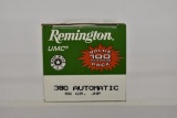 Ammo. Remington 380 Auto. 88 gr. 76 Rds.