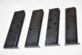 Four 45 Auto Magazines