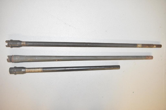 Three Gun Barrels