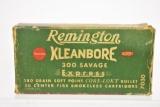Collectible Ammo. Remington 330 Savage. 20 Rds.