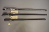 Three Gun Barrels: 2 Arisaka 99 & German Mauser