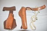 Two Leather Holsters