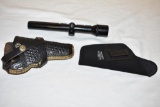 Bushnell Scope and Two Holsters