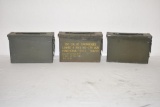 Three Ammo Cans