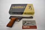 Gun. Browning Model Challenger II 22 cal. Pistol