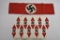 WWII Nazi German Hitler Youth Insignias & Armband