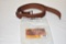 Hunter Western Leather Cartridge Belt, NOS