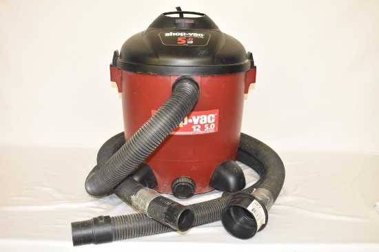 Shop Vac Wet and Dry 5 HP, 12 gal
