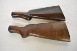 Two Winchester 97 Wood Butt Stocks