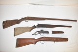 Three Parts Guns. Including Stevens