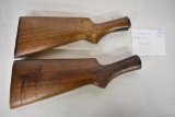 Two Winchester Model 97 Butt Stocks