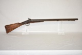 Gun. Belgium 10 ga Muzzleloading Shotgun