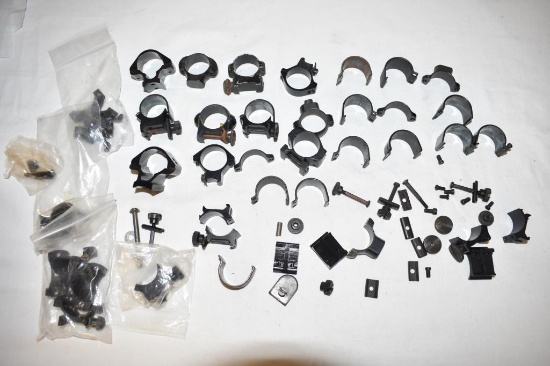 Scope Ring Parts, 30+ Pieces