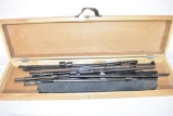 12 Gun Barrels in Wooden Carrying Case