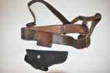 WWI Military Belt and Holster