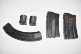 Five Ruger Magazines: 2 Mini 14 & 3 10/22