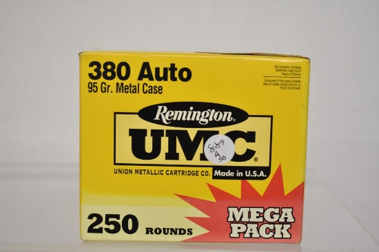 Ammo. Remington UMC 380 Auto, 200 Rds