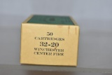 Ammo. Winchester 32 - 20. 47 Rds.