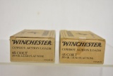 Ammo. Winchester 45 cal. 100 Rds.