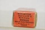 Ammo. Collectible Winchester 32 Long, 50 Rds.