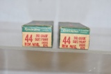 Ammo. Two Collectible Boxes 44 Rem Mag