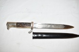 WWII Nazi German Presentation Bayonet