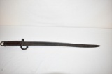 Turkish Yayaghan Model 1874 Sword / Bayonet