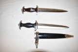 2 Reproduction Nazi Daggers