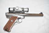 Gun. Ruger Model Mark 2 Target 22lr cal Pistol