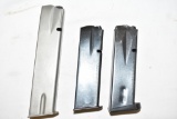 Three Browning High Power Magazines.