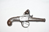 Gun. English Flintlock Boot Pistol 36 cal Pistol