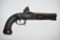 Gun. Early Flintlock 50 cal Pistol