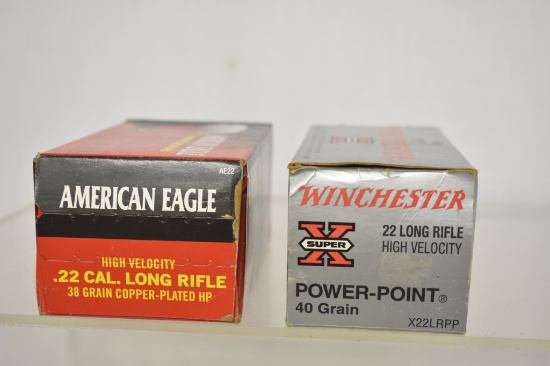 Ammo. Federal & Winchester 22 LR. 900 Rds.