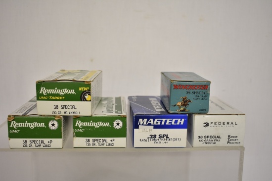 Ammo. 38 Special. 241 Live Rds & 56 Brass