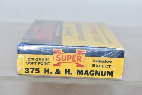 Ammo. Western 375 H&H Magnum. 20 Rds